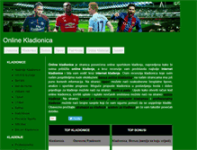 Tablet Screenshot of online-kladionica.com